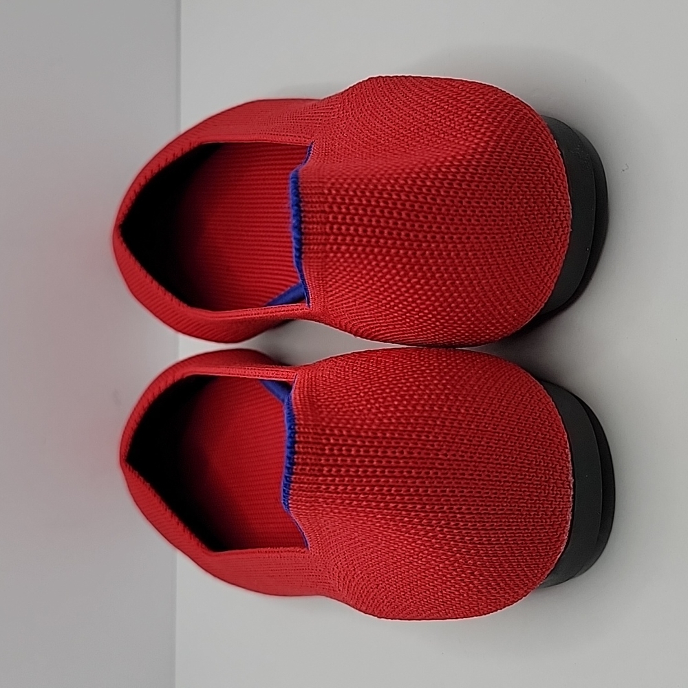 Rothy's (dupes) | The Point Flats | chili red shoes | WMS 9 - Picture 3 of 8